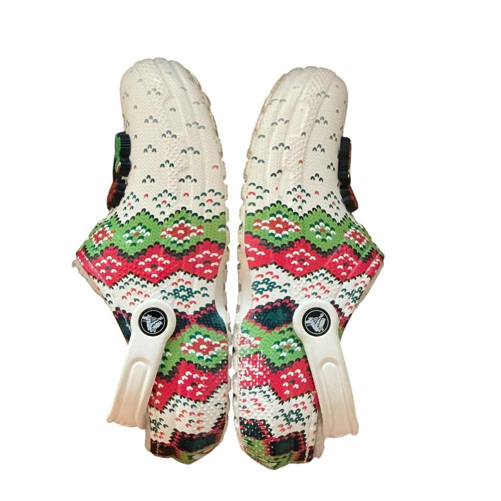 Women’s Festive Crocs Size 6 - Picture 2 of 7